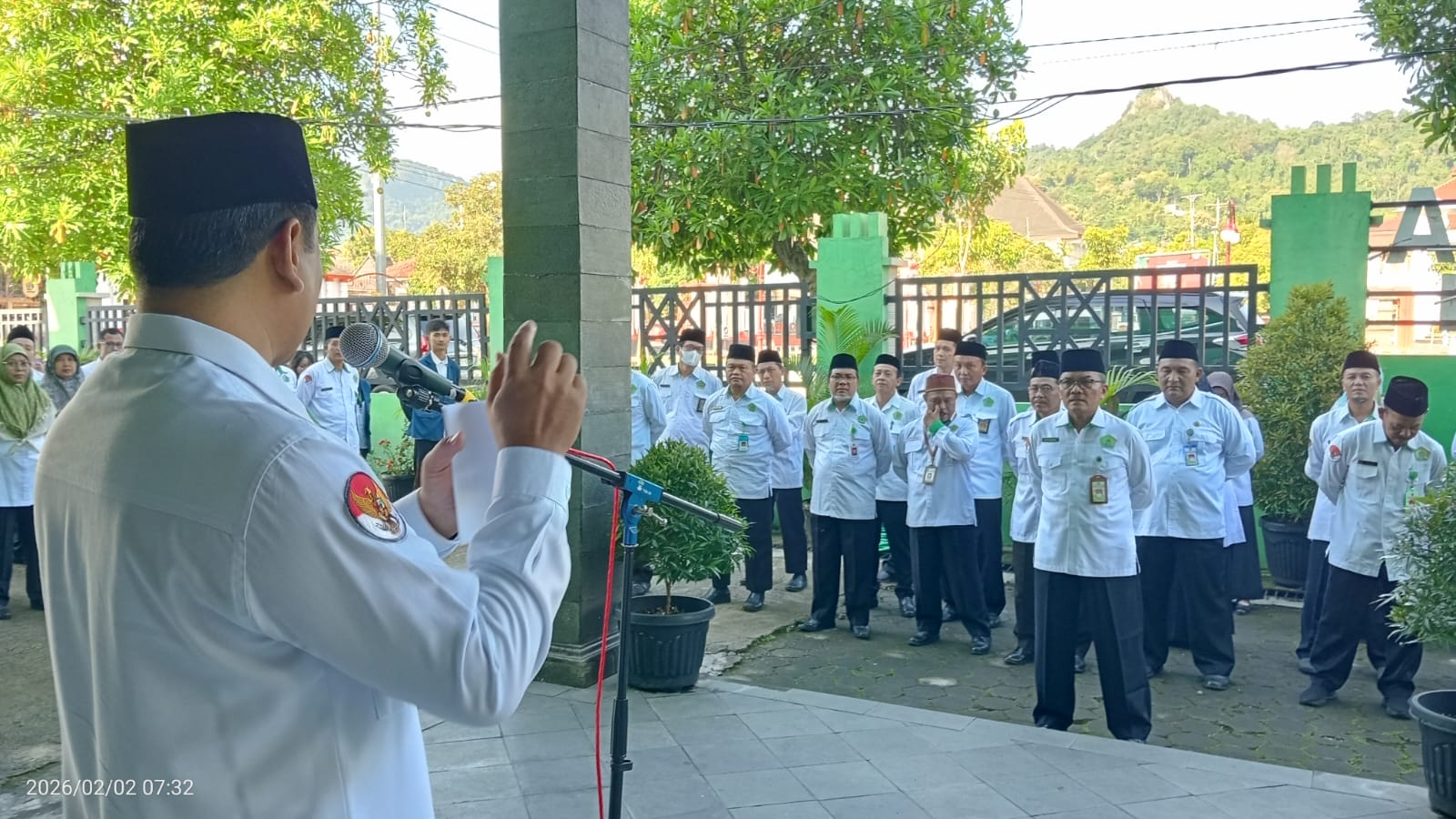 Kakankemenag Wonogiri Tekankan Penguatan Kinerja dan Program Berdampak dalam Apel Pagi