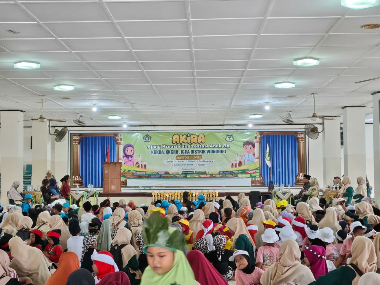 Kakankemenag Wonogiri Hadiri Ajang AKIRA 2026, Dorong Kreativitas dan Prestasi Anak RA