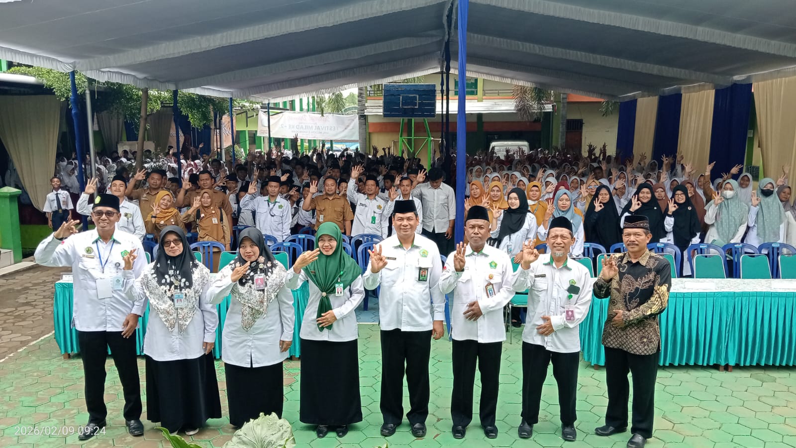 Tes Kemampuan Akademik Warnai Festival Milad ke-29 MTsN 3 Wonogiri
