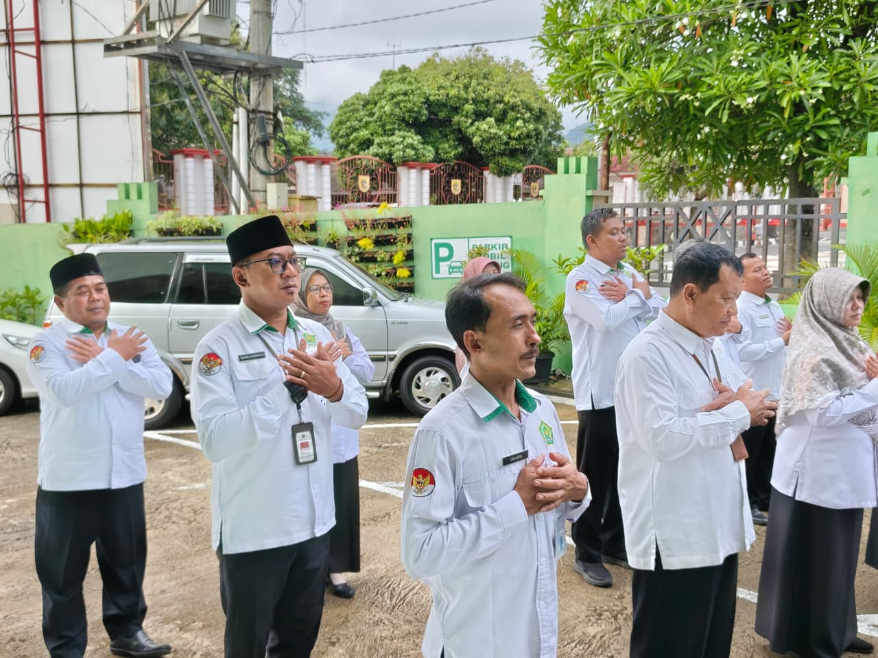 Gara Zawa Tekankan Kesehatan Pegawai dan Penguatan Zakat Wakaf dalam Apel Pagi