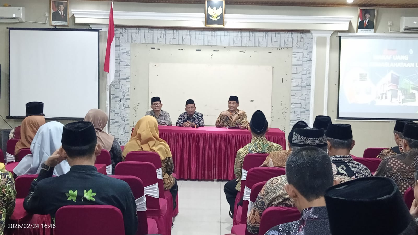 Wakaf Uang untuk Kemaslahatan Umat, Kemenag Wonogiri Ajak ASN dan Madrasah Berpartisipasi