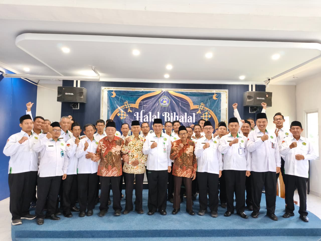 Pererat Silaturahmi, Kakankemenag Hadiri Halal Bihalal Keluarga Besar MTsN 1 Wonogiri