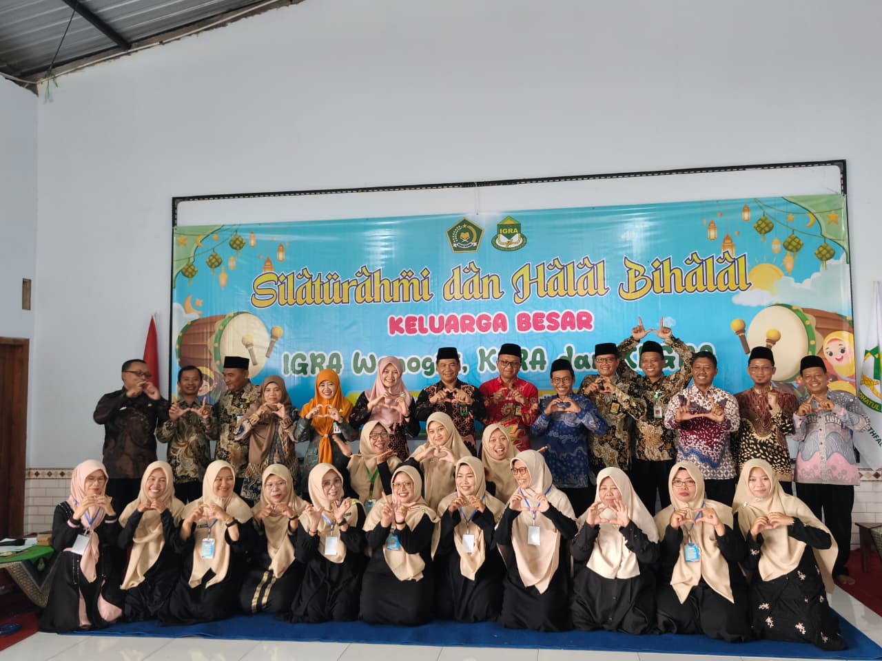 Silaturahmi dan Halal Bihalal IGRA Wonogiri, Perkuat Sinergi dan Komitmen Pendidikan RA