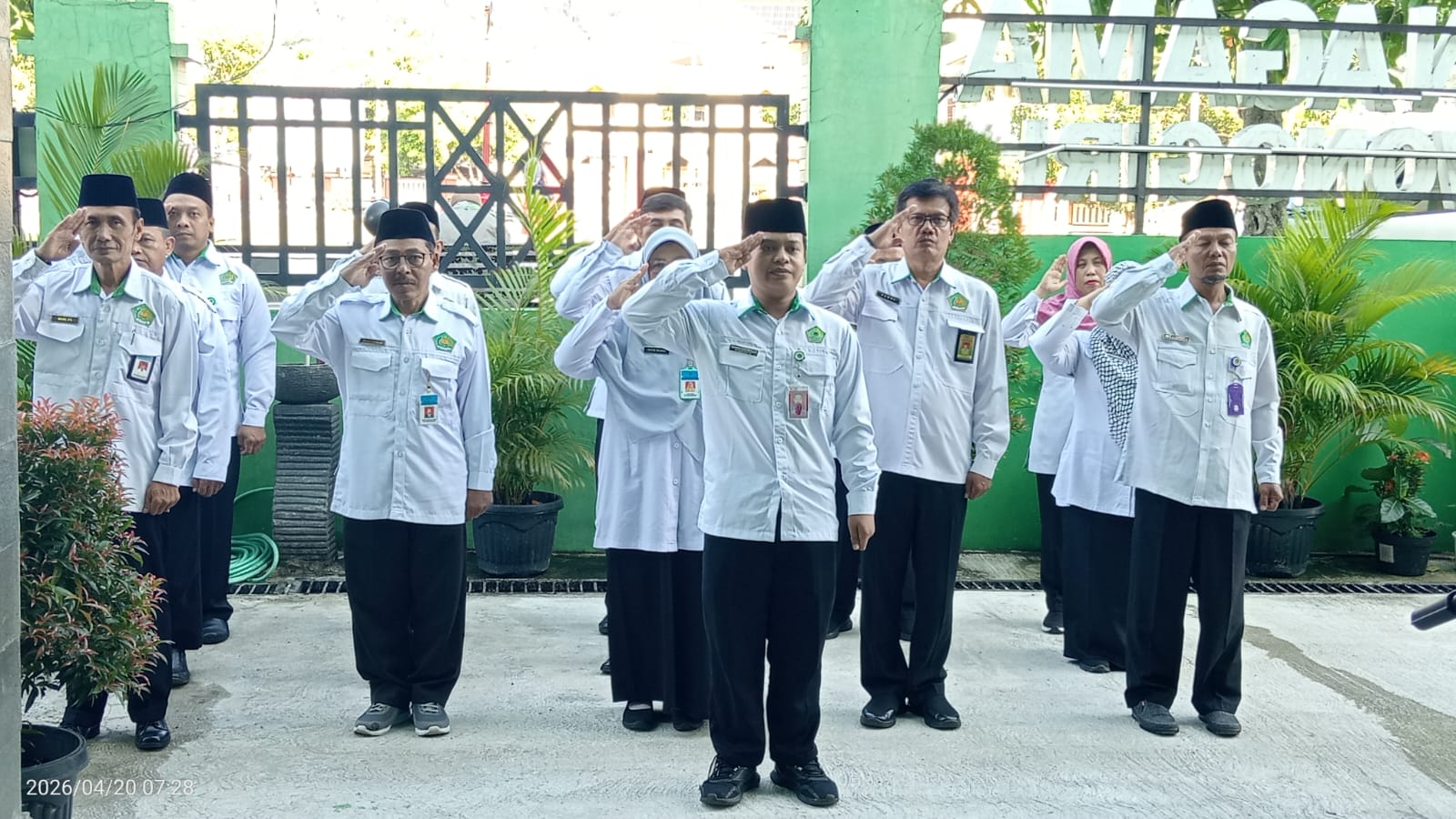 Perkuat Syukur, Jaga Produktivitas, dan Lestarikan lingkungan Hijau di Kemenag
