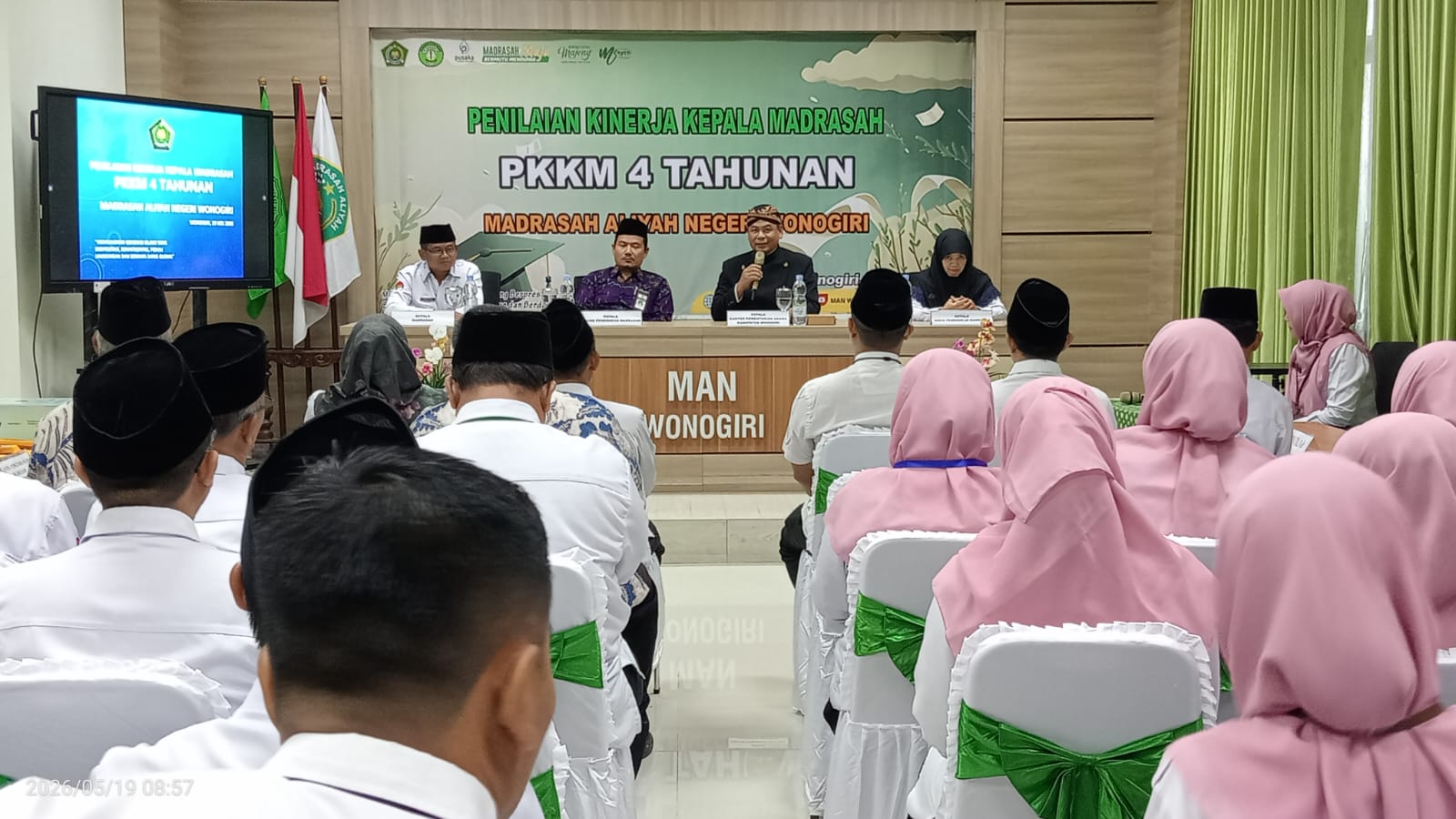 Kunjungan Kabid Dorong Kemajuan MAN Wonogiri, Kakankemenag: Madrasah Harus Bermartabat dan Dicintai Masyarakat