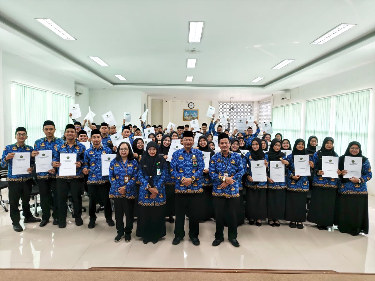 Pengambilan Sumpah PNS Kemenag 2024, Menag: ASN Diminta Pegang Teguh Prinsip “ISTIQOMAH”