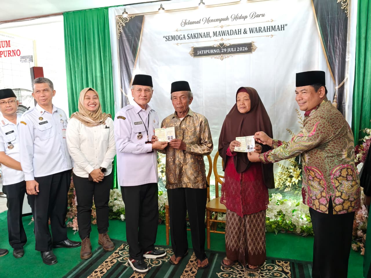 68 Pasangan di Jatipurno Resmi Peroleh Kepastian Hukum melalui Isbat Nikah Terpadu
