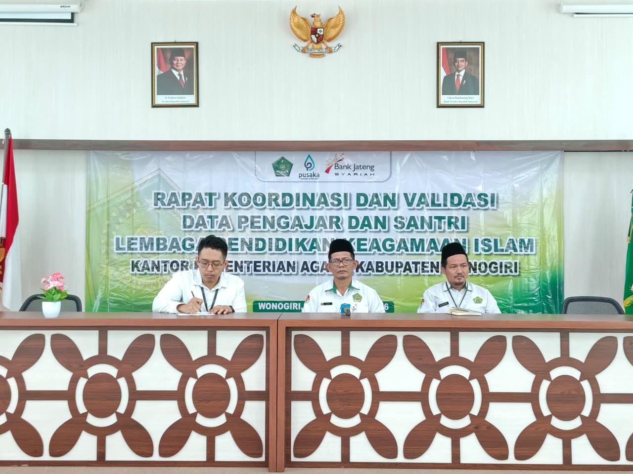 Perkuat Tata Kelola, Kemenag Wonogiri Sinkronisasi Data Lembaga Pendidikan Keagamaan