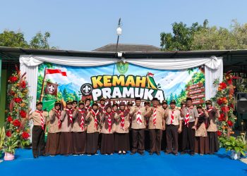 Kemah Pramuka MIN 1 Wonogiri Jadi Ruang Pembentukan Karakter dan Kemandirian Siswa